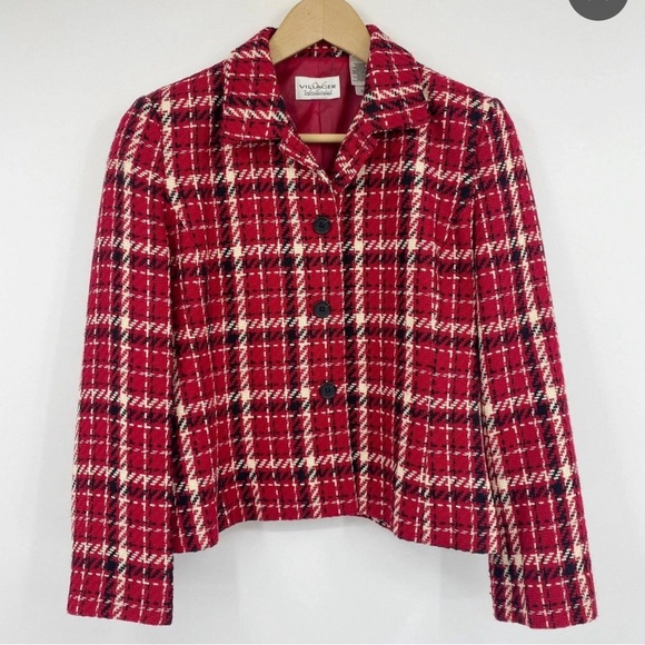 Liz Claiborne Jackets & Blazers - Liz Claiborne Red Blazer